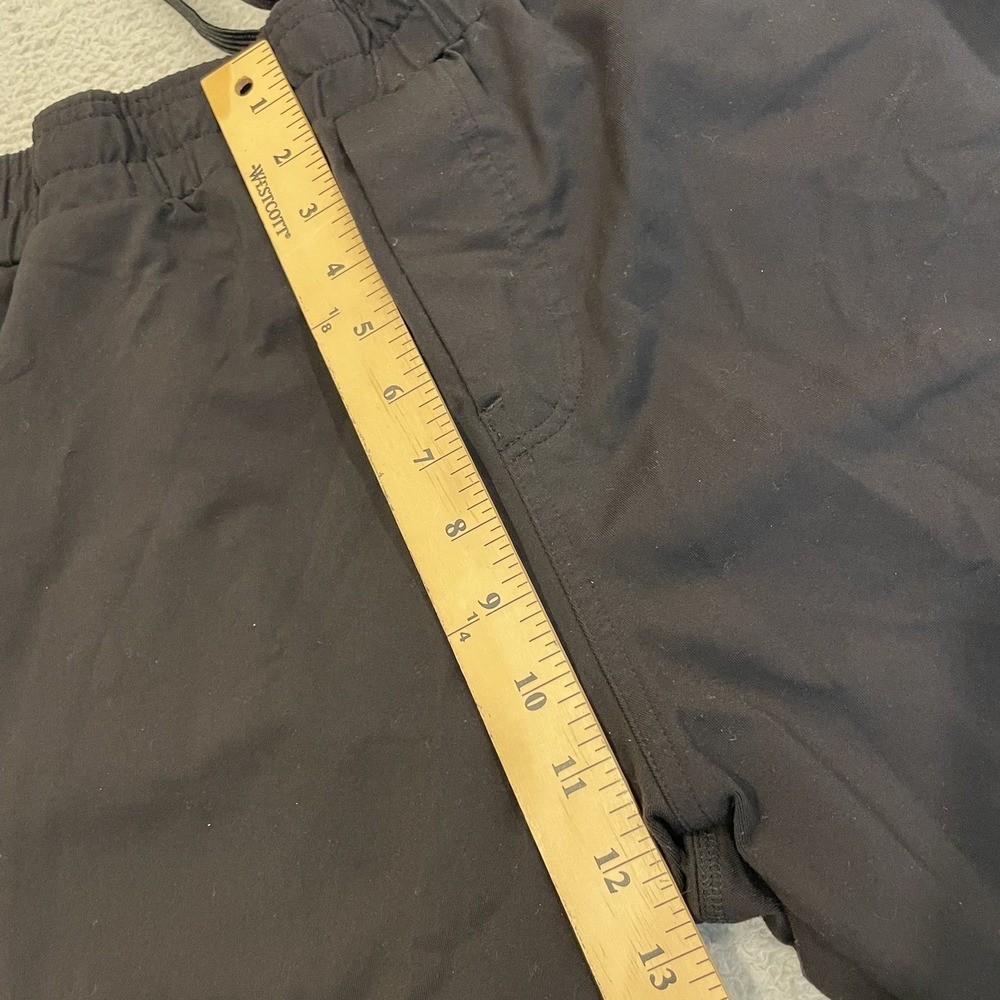Public Rec All Day Every Day Shorts Mens 34x10 Black Slim Fit Drawstring Nylon - Picture 7 of 9
